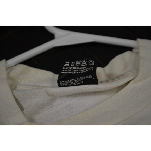 25th Anniversary Vancouver International Marathon 1996 Crew Large White FOTL Vtg - Picture 8 of 10